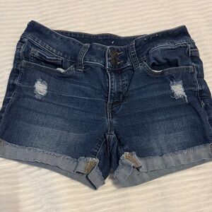 Juniors Denim Blue Shorts Sz 5